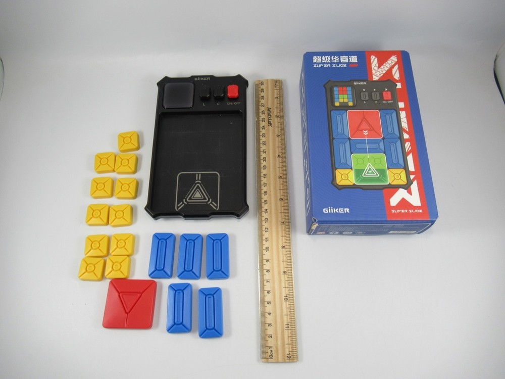 Giiker Super Slide Electronic Puzzle Brain Teaser Missing 1 Piece