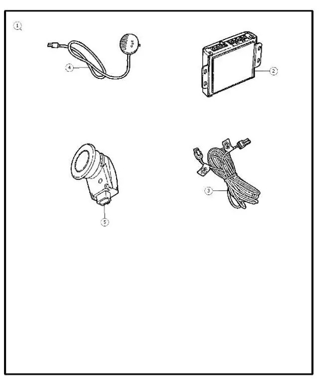 Genuine Mopar Parking Assist Module 5137541AA