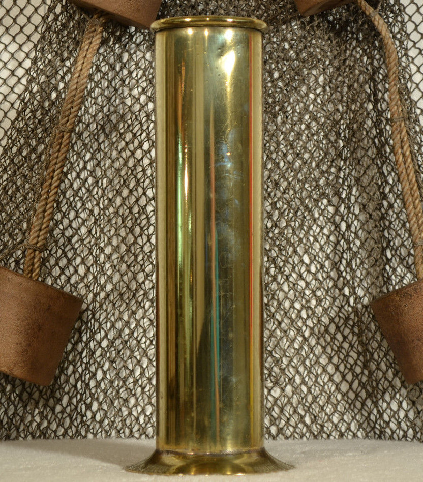 Vintage Steamship Salinometer Brass Jug