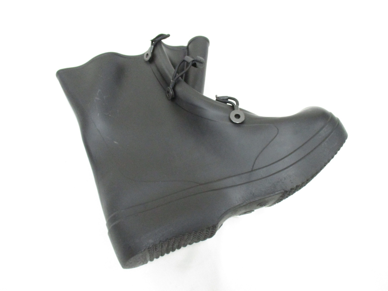 NIB USGI RUBBER OVERBOOTS MILITARY WET WEATHER OIL BOOT COVERS SLIP-ON SIZE: 8