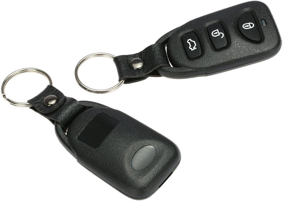 Complete Keyless Entry Car Kit with Remote Trunk Release & 4 Door Lock Actuators
