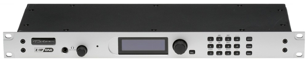 Telos Z/IP ONE Remote Studio Codec Audio Over IP Internet Transmission Endpoint