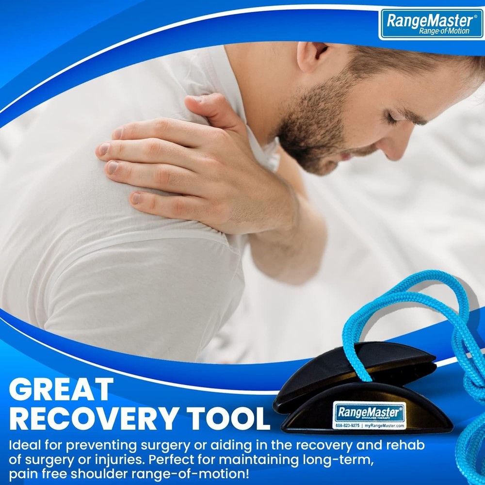 RangeMaster Blue Ranger Basic Shoulder Therapeutic Exercise Over the Door