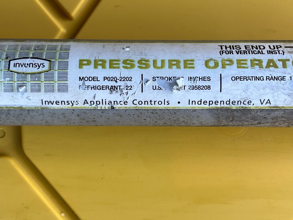 INVENSYS Pressure Operator Model P020-2202
