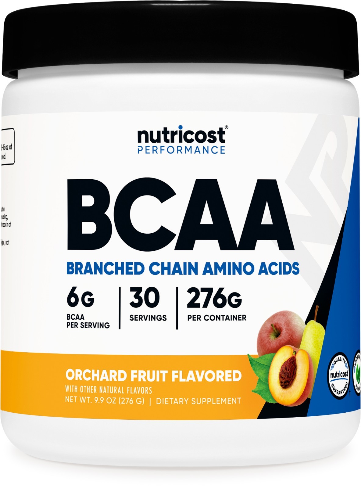 Nutricost BCAA Powder 2:1:1 (Orchard Fruit) - Branch Chain Amino Acids