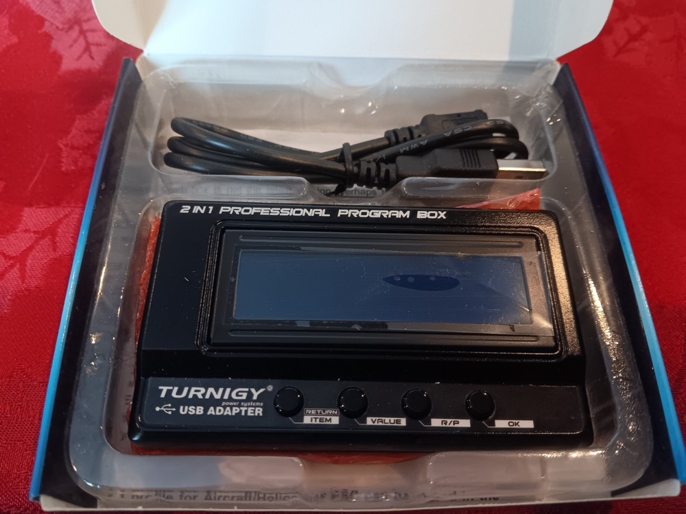 TURNIGY POWER SYSTEMS 2IN1 PROFESSIONAL PROGRAM BOX BRUSHLESS ESC