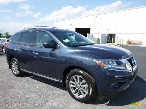 Touch Up Paint for Nissan Pathfinder with paint code RBG, Arctic Blue.