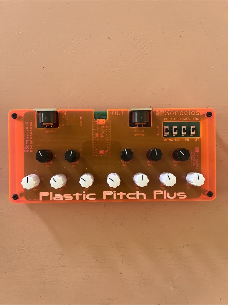 Sonoclast Plastic Pitch Plus In Out Microtonal Rare Musical Devise USB