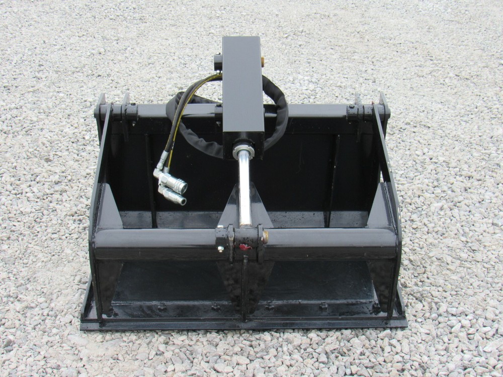 36" Solid Bottom Bucket Grapple Attachment Fits Toro Dingo Mini Skid Steer