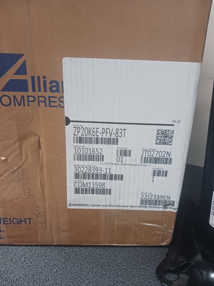 Alliance compressor (SBA020C1CBZ)
