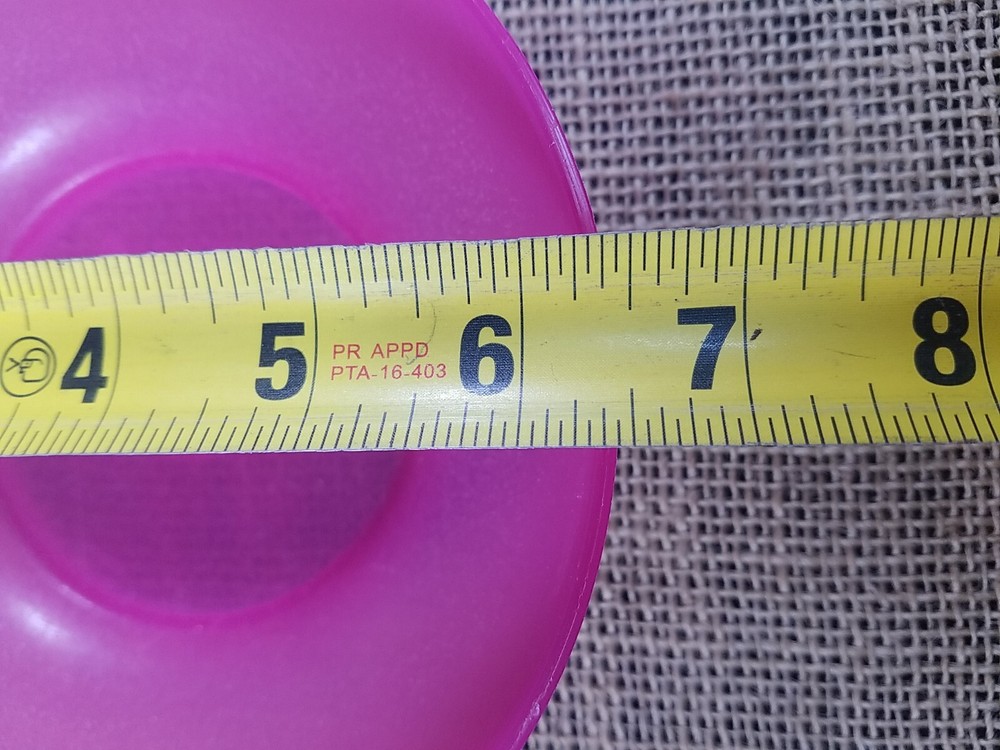 Tupperware Pink Bowl 890-17