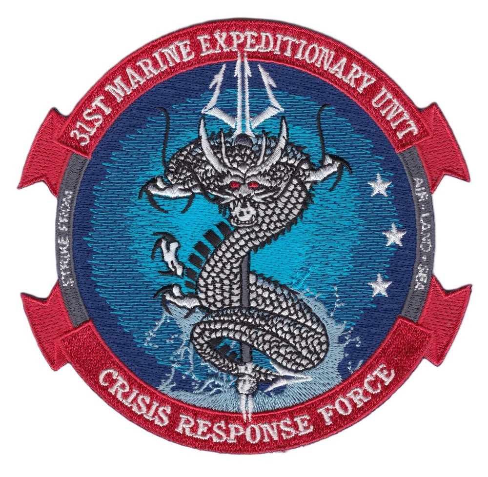 31st Marine Expeditionary Unit US Marine Corps Patch