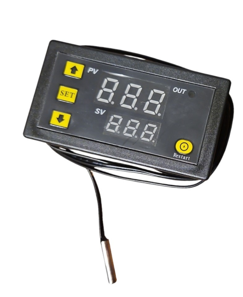 12VDC K-Type Sensor Thermocouple Digital Temperature Controller -50~120°C