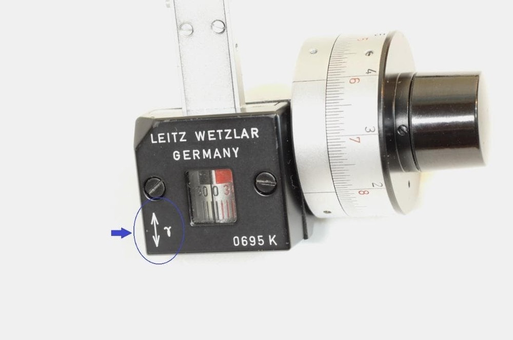 Ernst Leitz Tilting Compensator 0-5 Lambda Polarizing Microscope Accessory