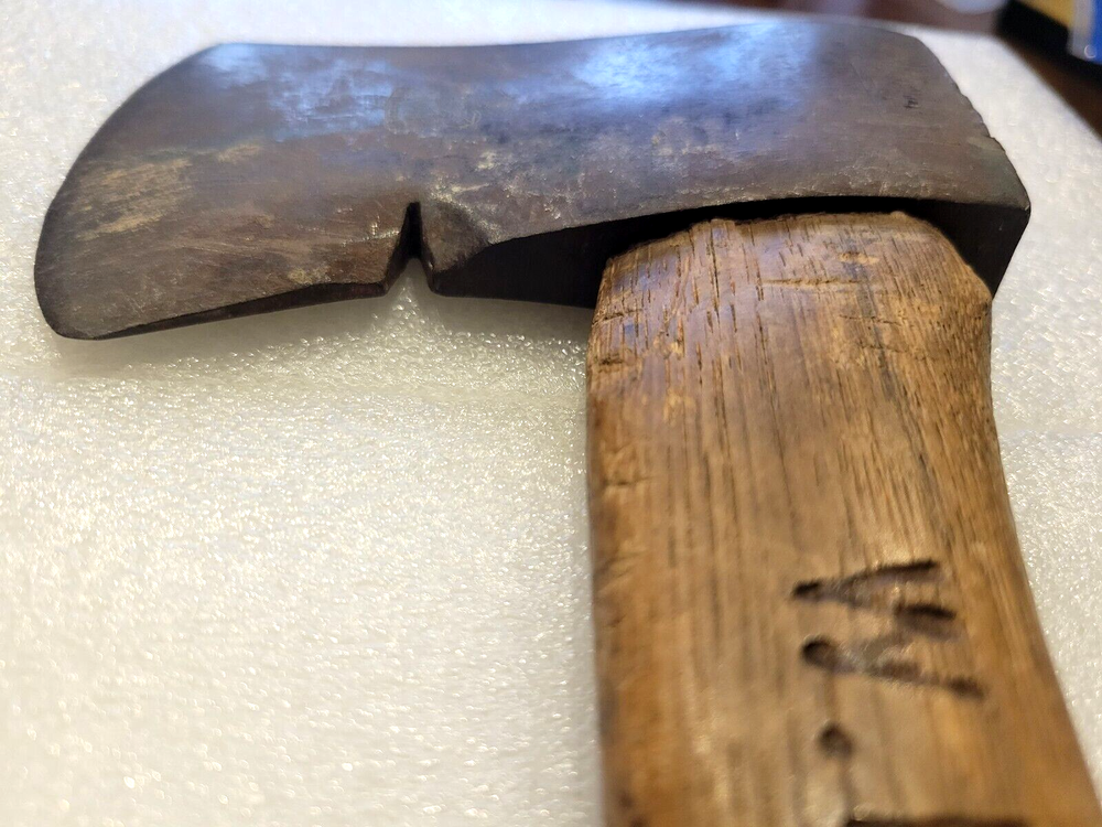 Plumb Boy Scout Hatchet Axe. 1927-1937. Named Scout. Pattern #4 Version 2.