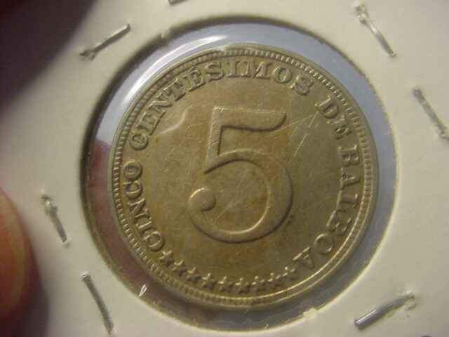 Panama 5 Centesimios 1932 #84937