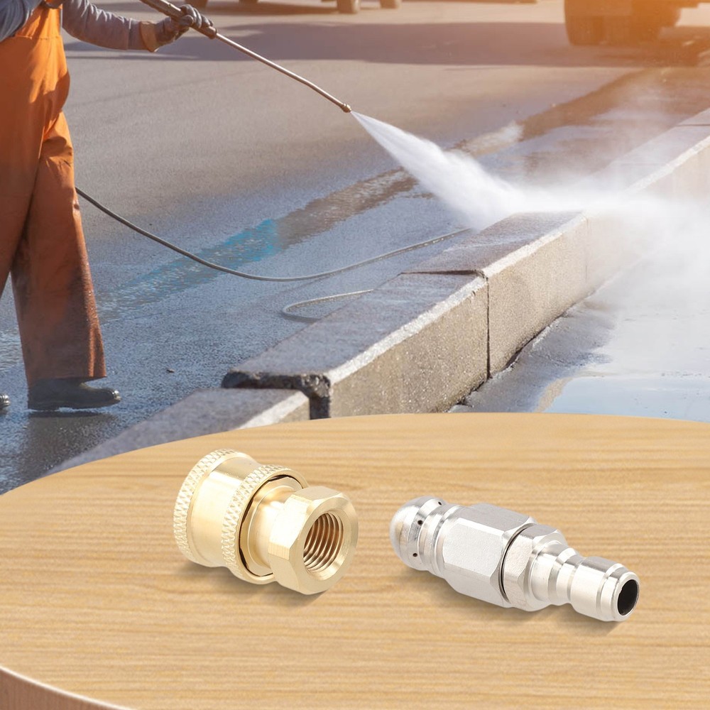 5000 PSI Nozzle Drain Cleaner Easy Connection Effective Blockage Resolution