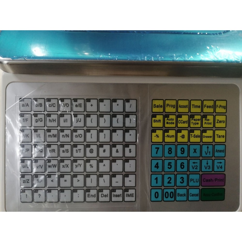 Digital Price Computing Scale Thermal Printer 15kg Capacity Electronic Scale