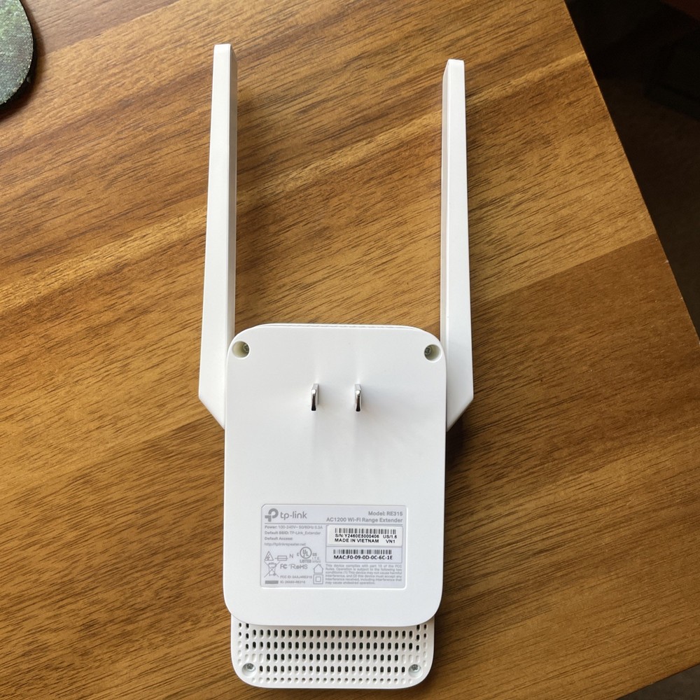 TP-LINK AC1200 RE315 WiFi Extender White