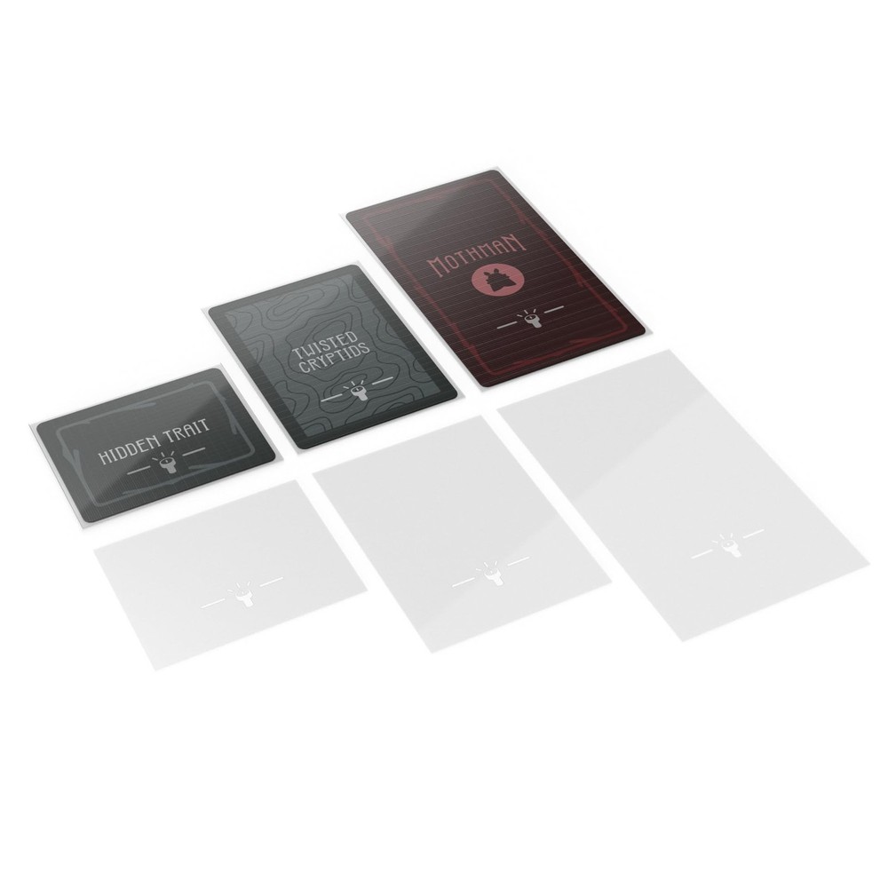Unstable Games Twisted Cryptids Clear Card Sleeves - Pack Includes 3 Differen...