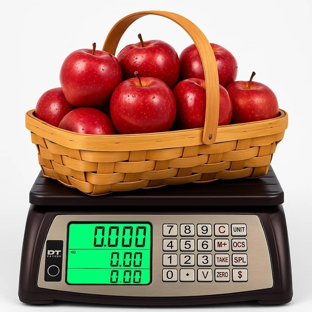 Price Computing Scale, Commercial Food Scale, Counting Function,66lb/30kg,1g