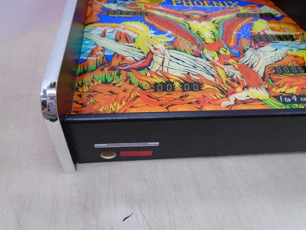 Williams Phoenix Pinball Head LED Display light box
