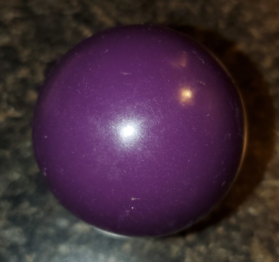 Replacement Regulation Pool Ball 4 Ball Solid Purple Ball