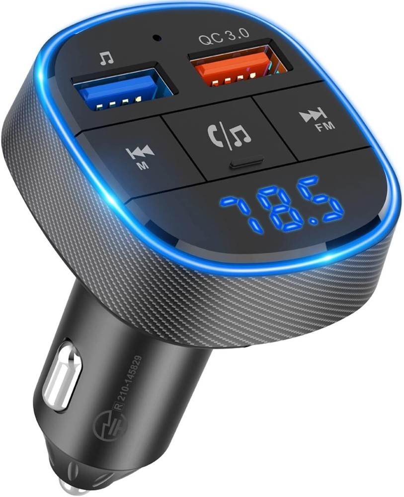 TOZATT [Japanese specialized version] FM transmitter BLUETOOTH QC3.0 Fast charge