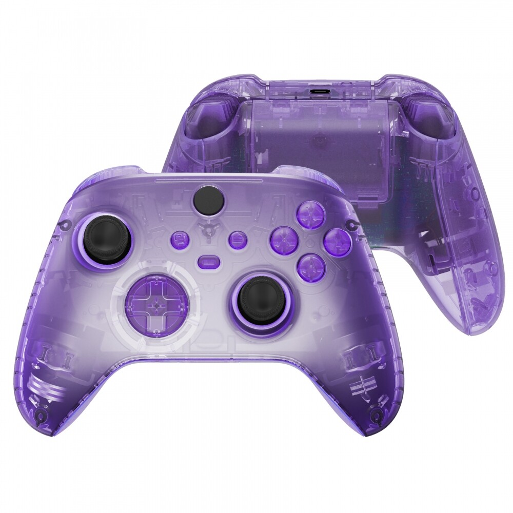 Clear Series Custom Full Housing Shell w/ Buttons for Xbox Series X/S Controller