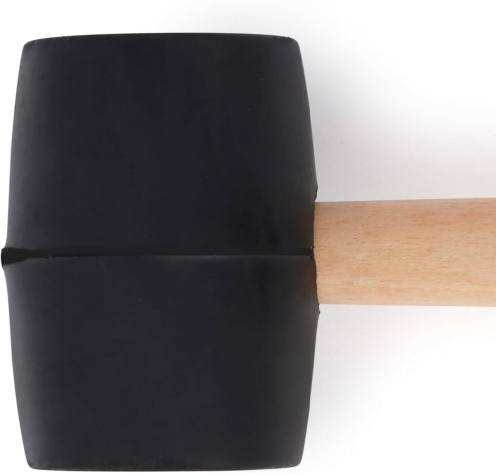 Sturdy Rubber Mallet with Built-In Tent Stake Puller – Essential for Campers