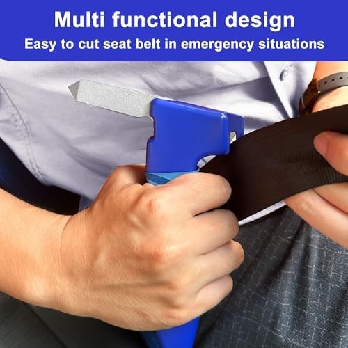 Plastic Car Door Handle Assist Blue