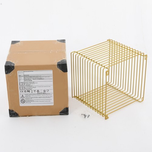 Iron Multi-Purpose Square Side Table Side Table Square Cage End Table