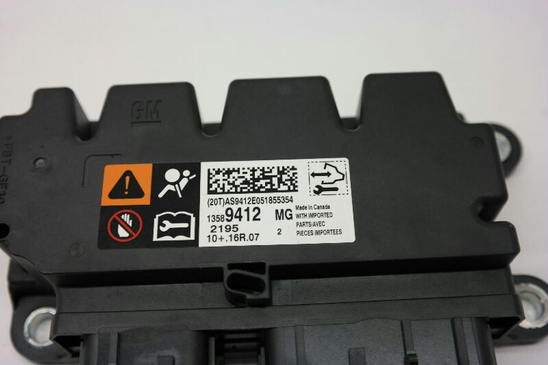 2014 - 2017 BUICK VERANO Chassis ECM ABag Below Center Console