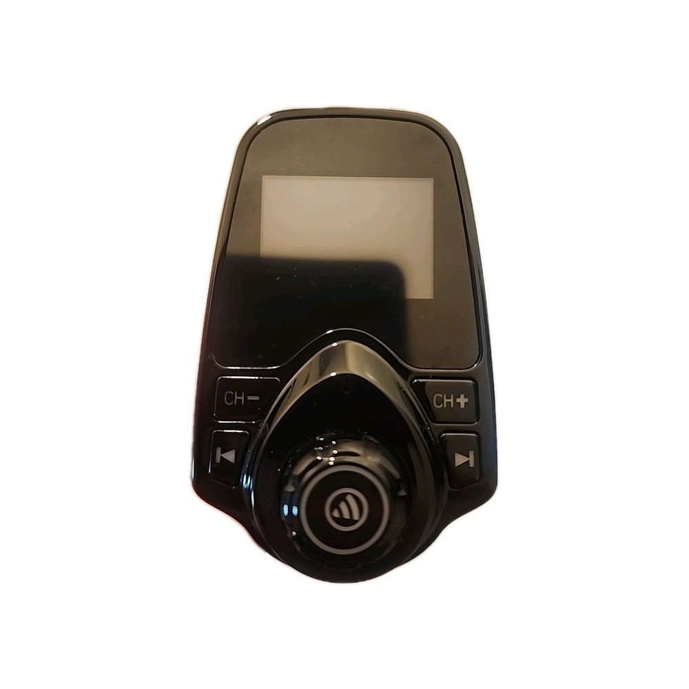 Nulaxy KM18 Wireless In-Car Bluetooth FM Transmitter - Black