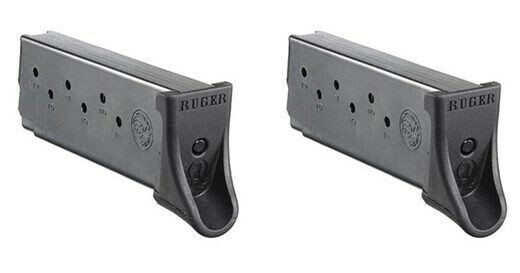 RUGER LC9 LC9S EC9S 9mm 7 Round Magazine OEM 7rd Mag 90642 Value 2 Pack - NEW