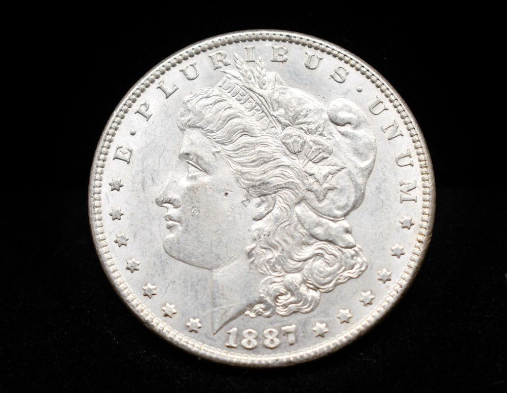 1887 Morgan Silver Dollar #EB12505