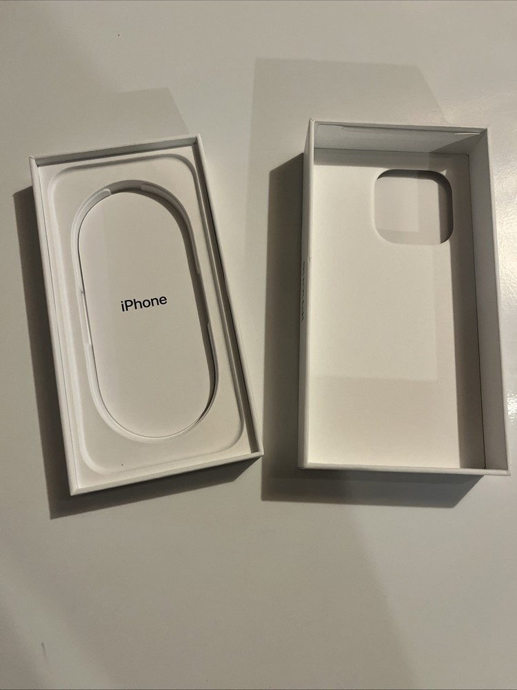 Apple iPhone 16 Pro Black Titanium 256GB - Empty BOX ONLY