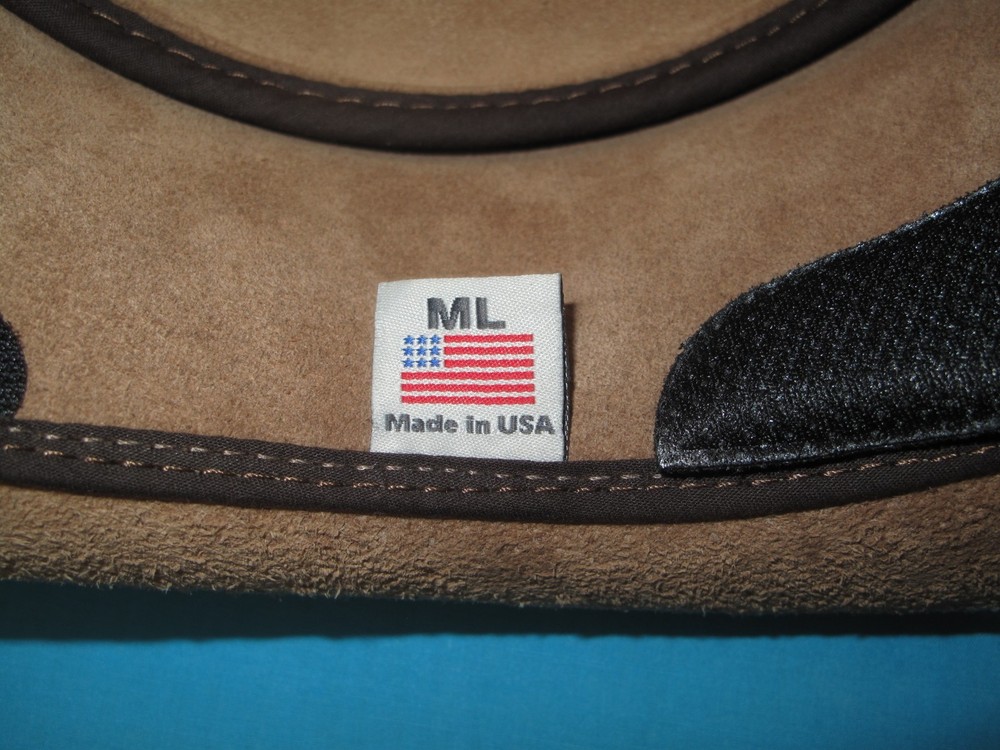 Victorian Style Leather Riding Hat US Made