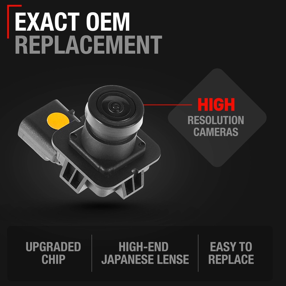 Rear View Backup Camera - Compatible with 2013-2019 Ford Flex - Reverse Park ...