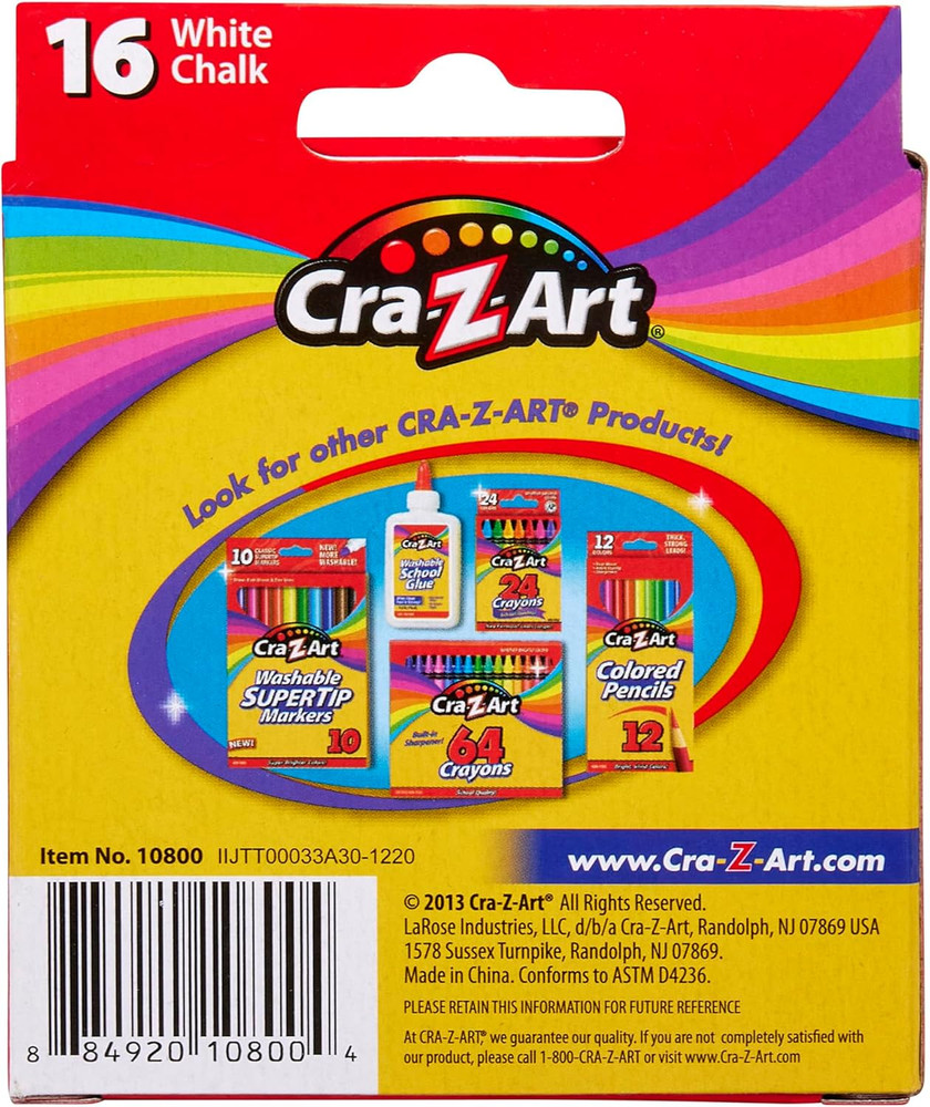 White Chalk, 16 Count (10800-48)