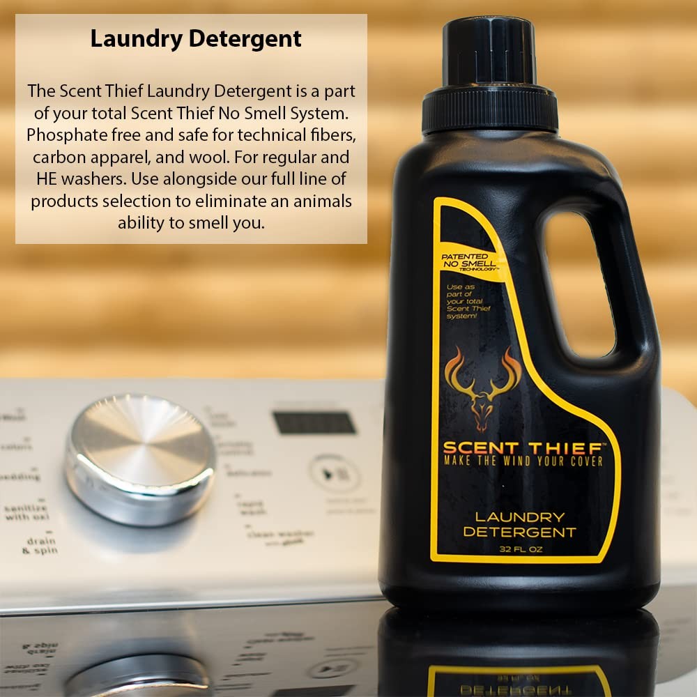 Scent Thief Hunting Scent Eliminator Trophy Pack, Includes 24oz Field Spray, ...