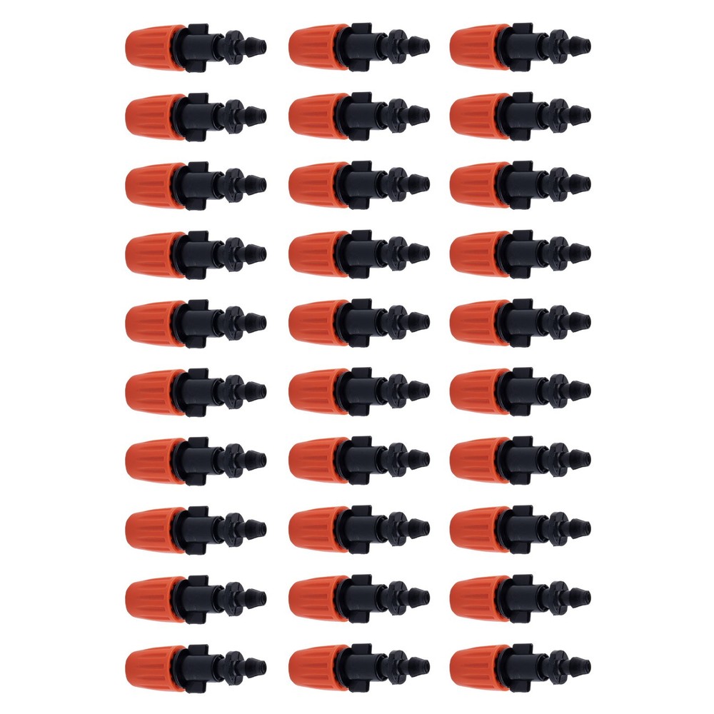 Irrigation Sprayer Adapter Misting Irrigation Sprayer 30pcs Adjustable