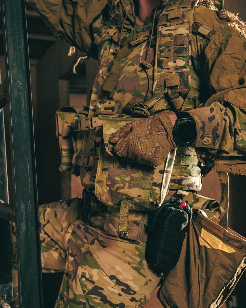 New STP Multicam Utility Pouch / M60 With release Handle. - SEAL DEVGRU NSW SOF