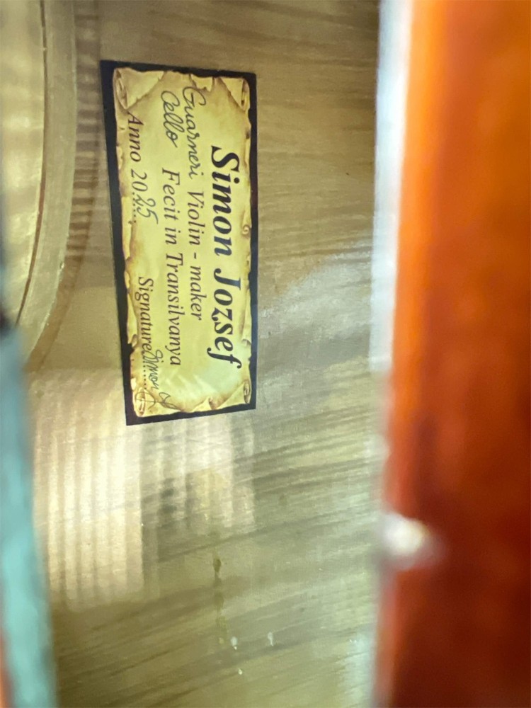 Simon Joseph 4/4 “Master” 5 String Cello Violoncello Guarnerius Model (2025)