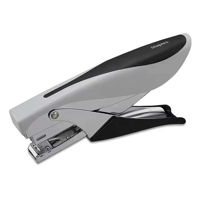 Staples Deluxe Plier Stapler Black/Gray ST24546