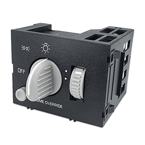 Headlight Switch Instrument Panel Dimmer Switch Dome Lamp Switch Compatible