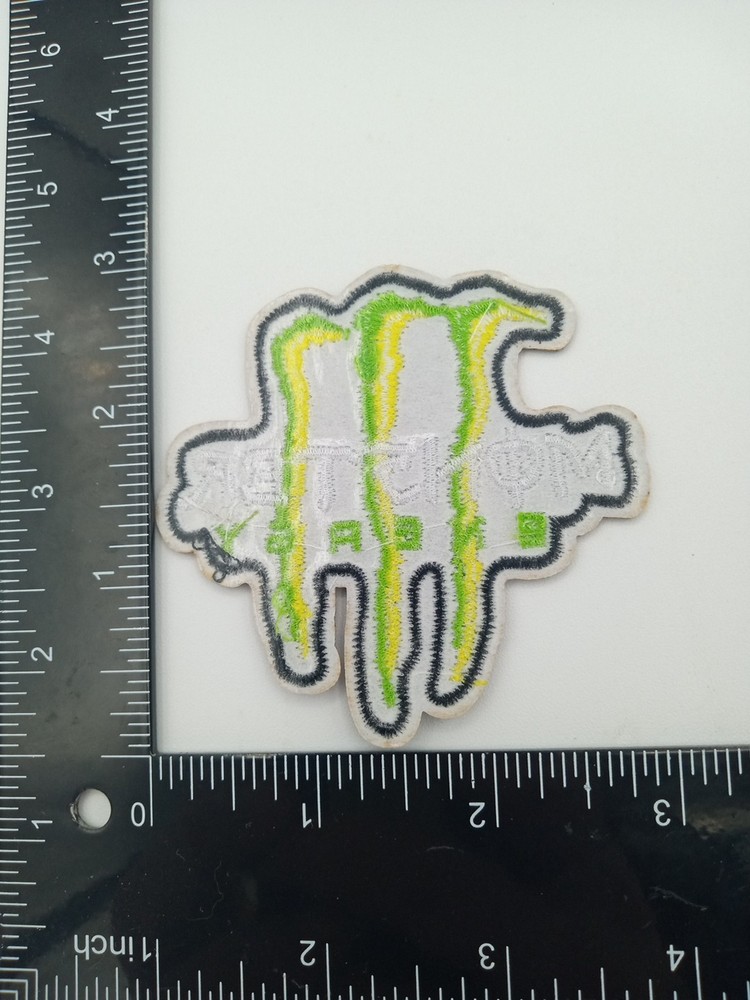 Monster Energy Embroidered Iron On Patch