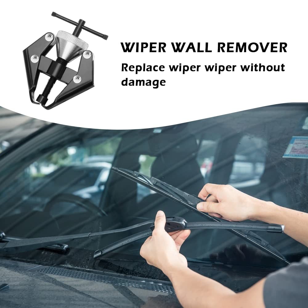 Adjustable Wiper Arm Puller Tool,Heavy Duty Windshield Wiper Arm Removal Tool
