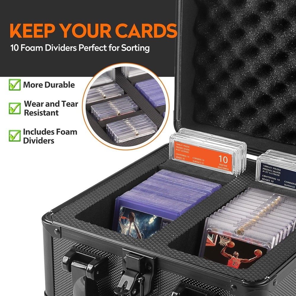Durable Waterproof Storage Case for Trading Cards – Maximum Protection & Style