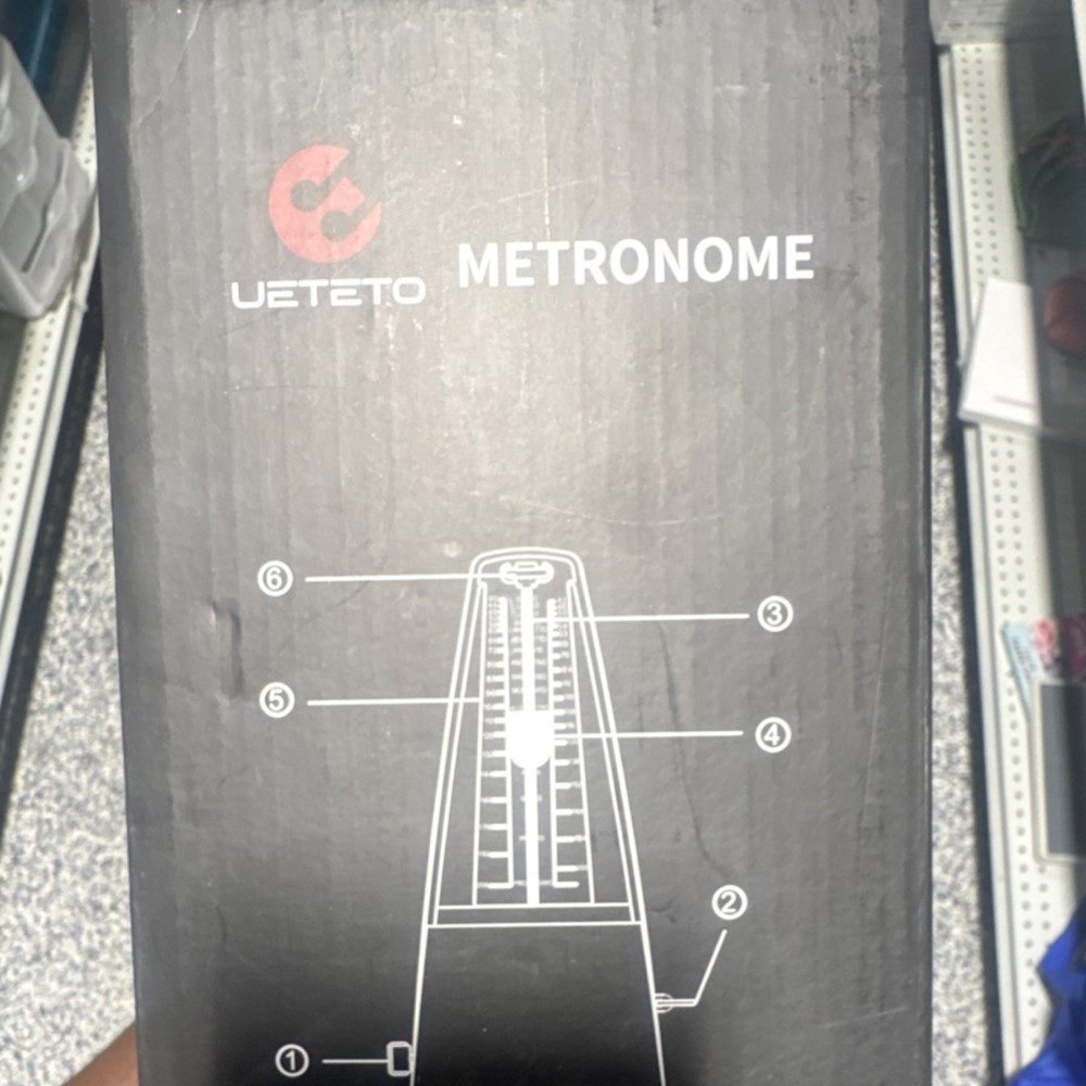 Ueteto Mechanical Metronome Black